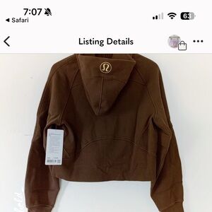 Lululemon scuba hoodie XXS